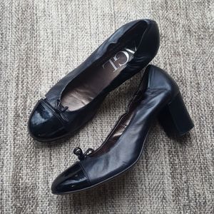 AGL | Leather Tassel Heels